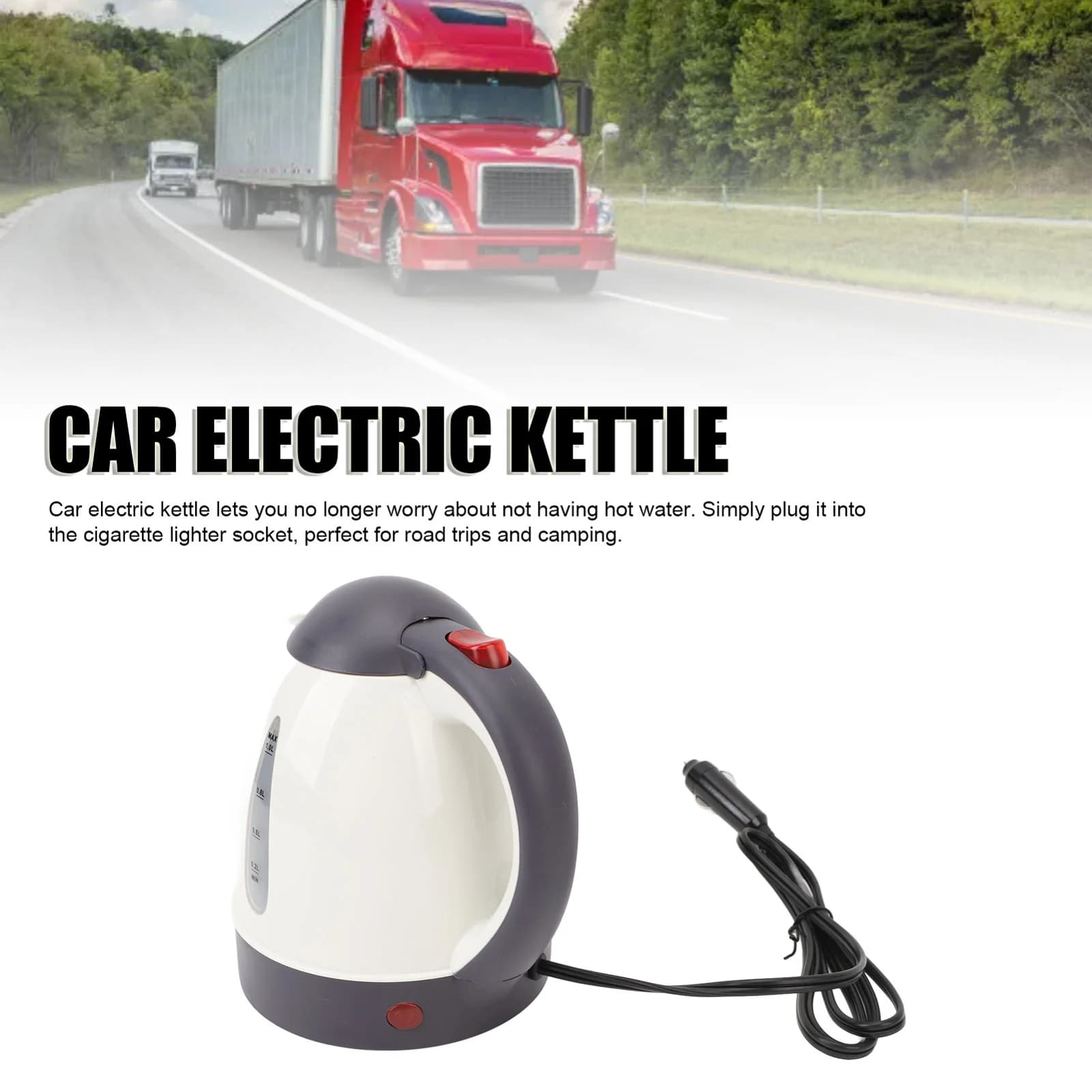 1L 12V/24V Araç Elektrikli Su Isıtıcısı