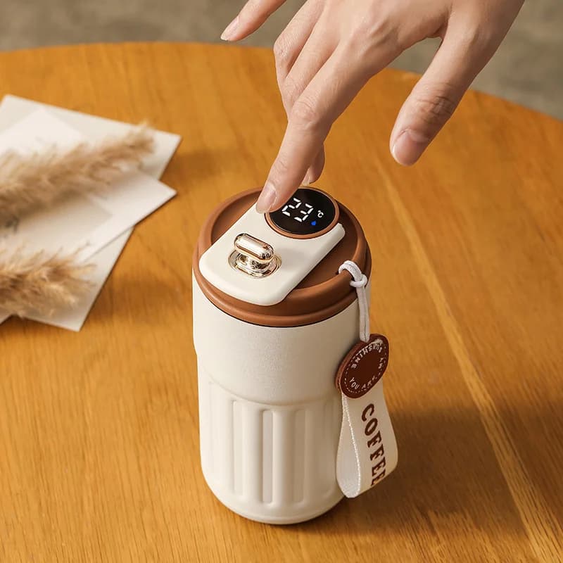 450ml Sıcaklık Göstergeli Termos Bardak