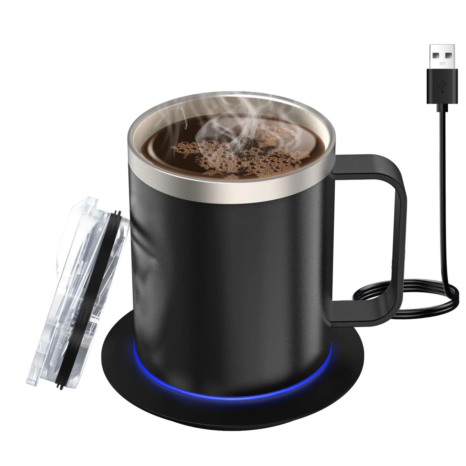 12oz USB Isıtmalı Kahve Kupası